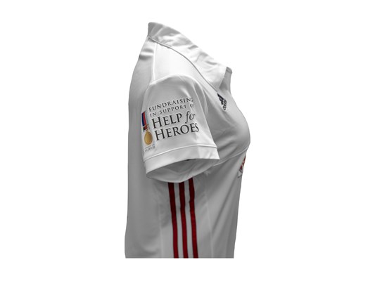 Hockey for Heroes Polo W White