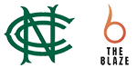 Nottinghamshire Cricket & The Blaze Logo